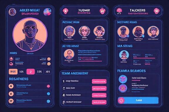 Ilustración de un perfil de usuario en desarrollo