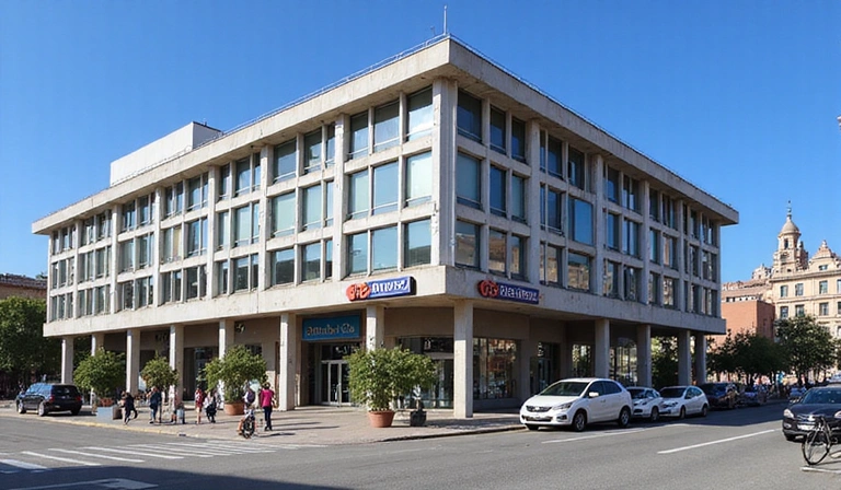 Vista exterior de la oficina de Kilmaster en Sevilla