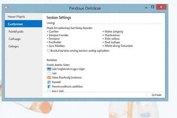 Ilustración de un usuario personalizando una pantalla de ordenador con varias opciones de configuración
