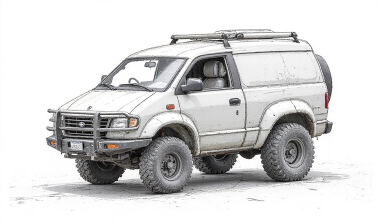 Arte conceptual de un vehículo de carreras de gallina de alta tecnología